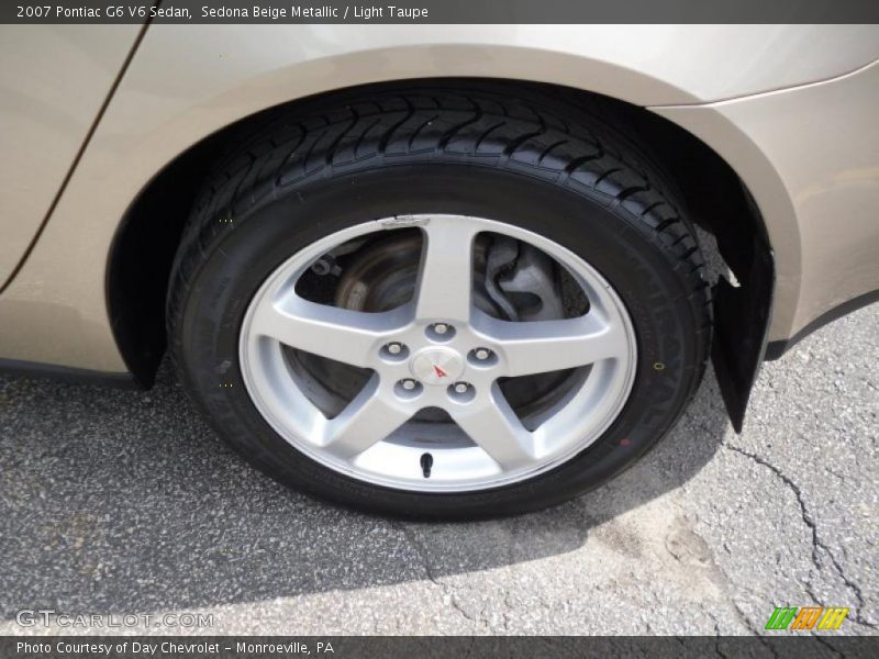 Sedona Beige Metallic / Light Taupe 2007 Pontiac G6 V6 Sedan