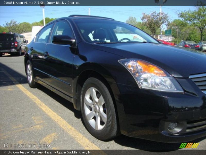 Super Black / Charcoal 2008 Nissan Altima 2.5 SL