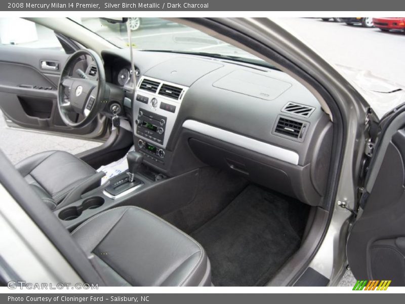 Silver Birch Metallic / Dark Charcoal 2008 Mercury Milan I4 Premier
