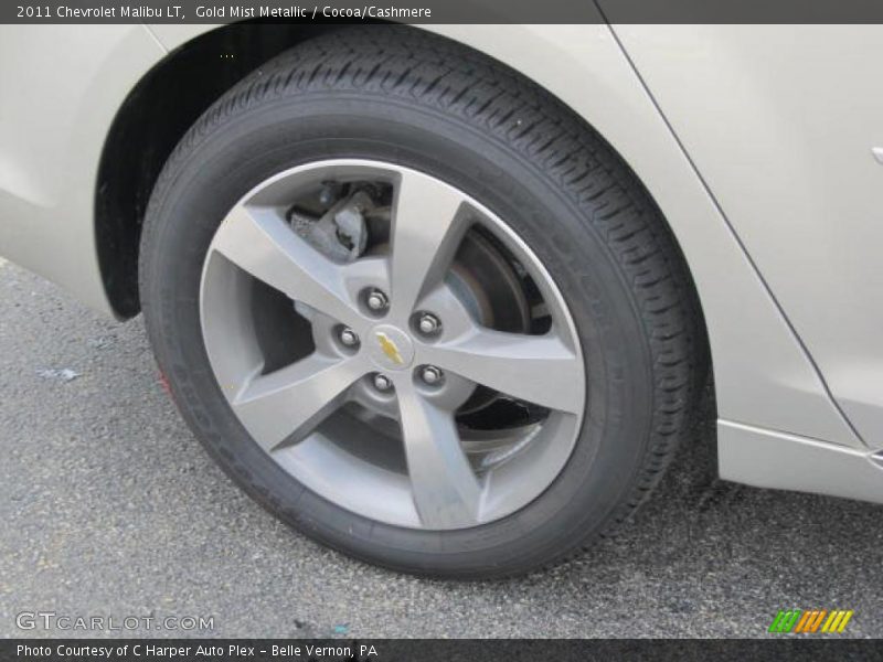 Gold Mist Metallic / Cocoa/Cashmere 2011 Chevrolet Malibu LT