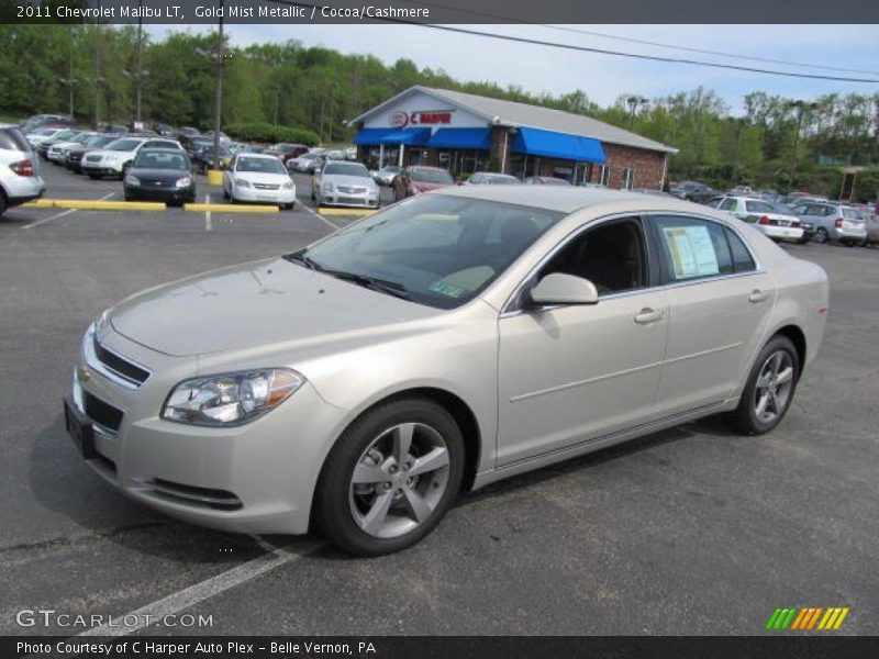 Gold Mist Metallic / Cocoa/Cashmere 2011 Chevrolet Malibu LT