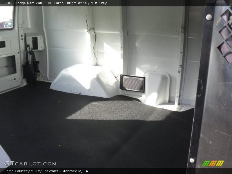 Bright White / Mist Gray 2000 Dodge Ram Van 2500 Cargo