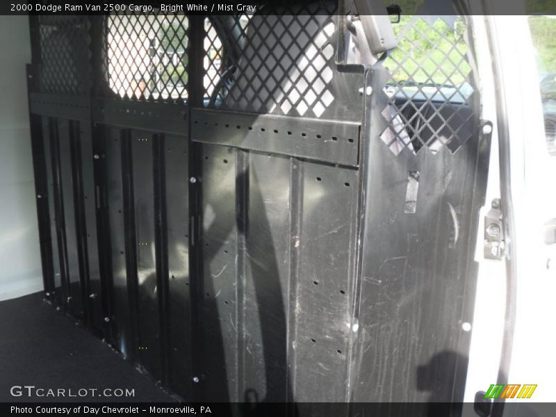 Bright White / Mist Gray 2000 Dodge Ram Van 2500 Cargo