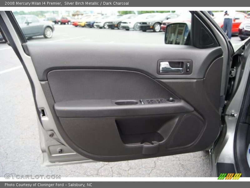 Silver Birch Metallic / Dark Charcoal 2008 Mercury Milan I4 Premier