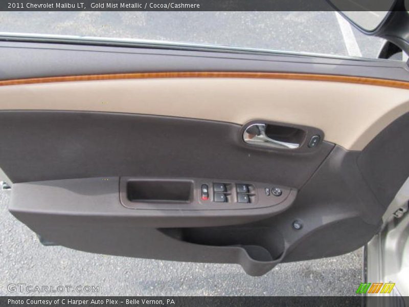 Gold Mist Metallic / Cocoa/Cashmere 2011 Chevrolet Malibu LT