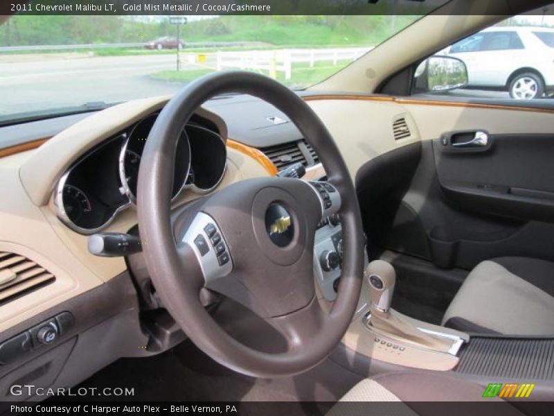  2011 Malibu LT Cocoa/Cashmere Interior