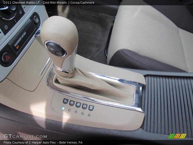  2011 Malibu LT 6 Speed Automatic Shifter
