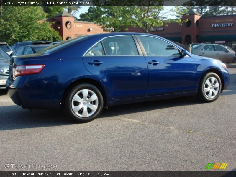 Blue Ribbon Metallic / Ash 2007 Toyota Camry LE