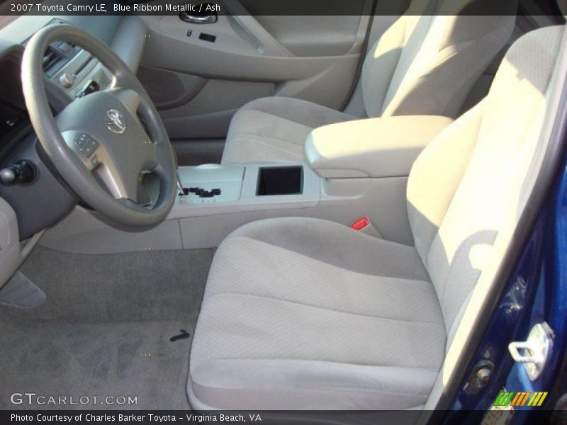 Blue Ribbon Metallic / Ash 2007 Toyota Camry LE