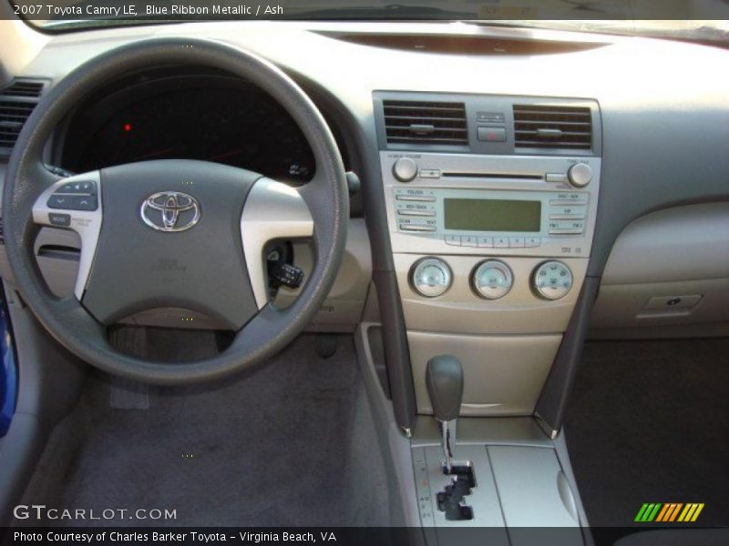 Blue Ribbon Metallic / Ash 2007 Toyota Camry LE