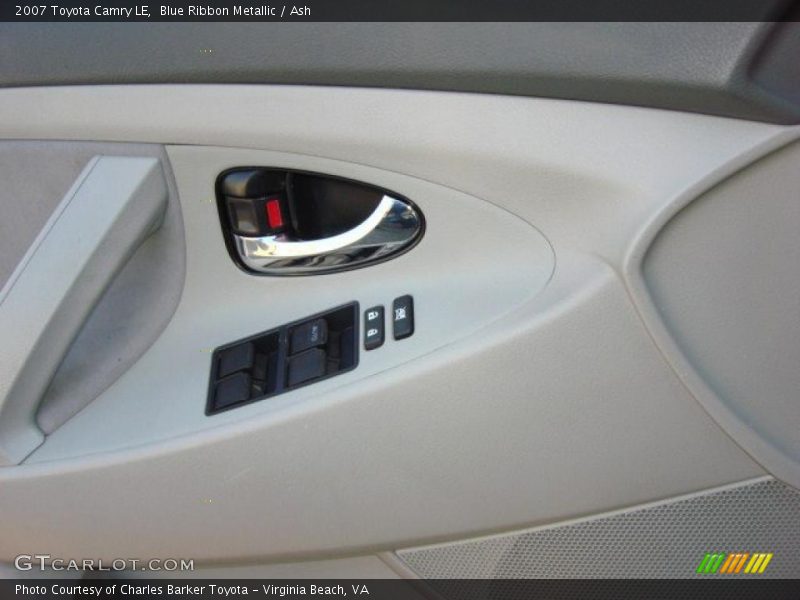 Blue Ribbon Metallic / Ash 2007 Toyota Camry LE