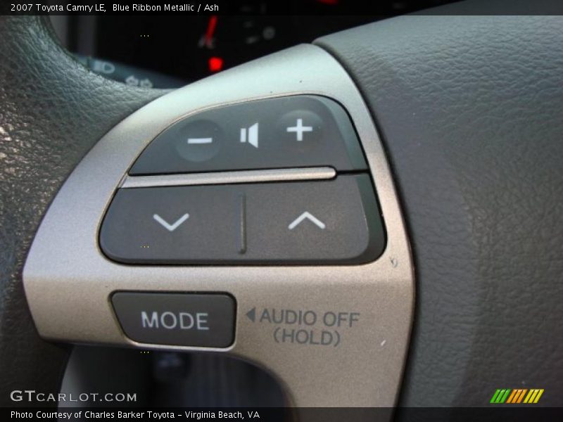 Blue Ribbon Metallic / Ash 2007 Toyota Camry LE