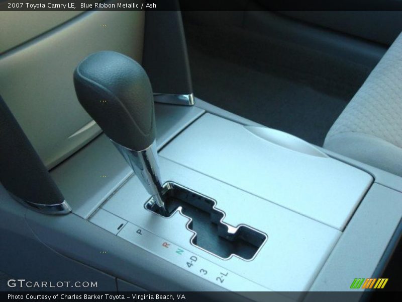 Blue Ribbon Metallic / Ash 2007 Toyota Camry LE
