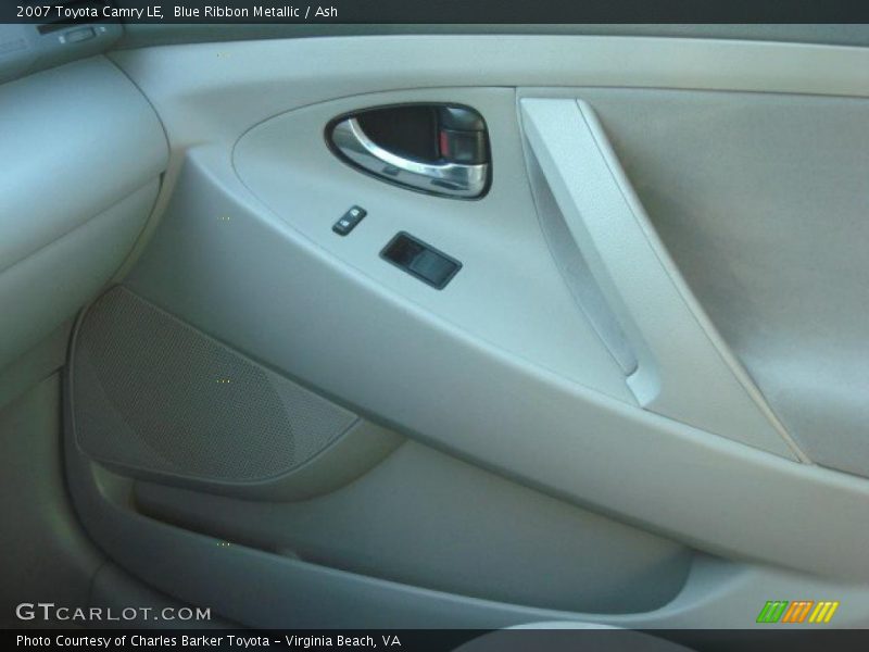 Blue Ribbon Metallic / Ash 2007 Toyota Camry LE