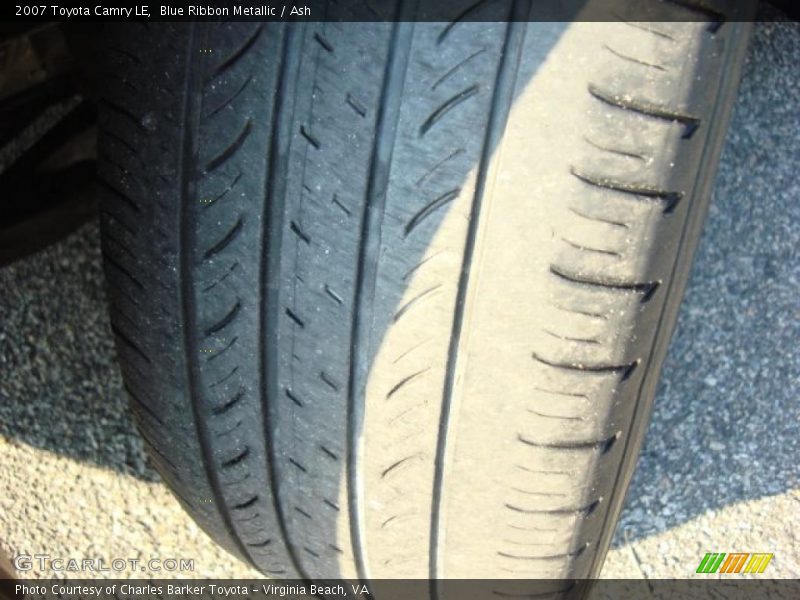 Blue Ribbon Metallic / Ash 2007 Toyota Camry LE