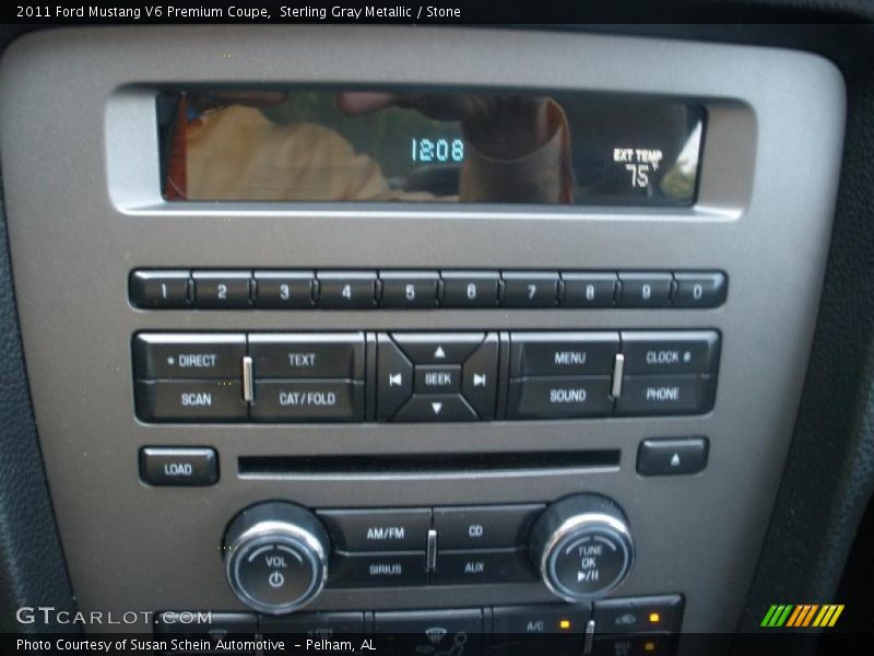 Sterling Gray Metallic / Stone 2011 Ford Mustang V6 Premium Coupe