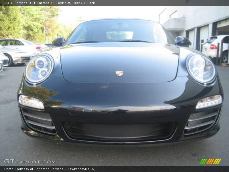 Black / Black 2010 Porsche 911 Carrera 4S Cabriolet