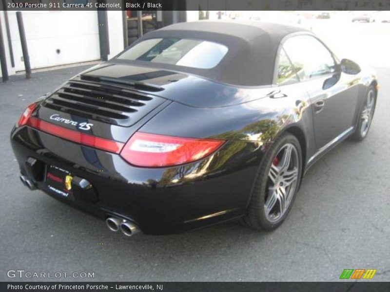  2010 911 Carrera 4S Cabriolet Black