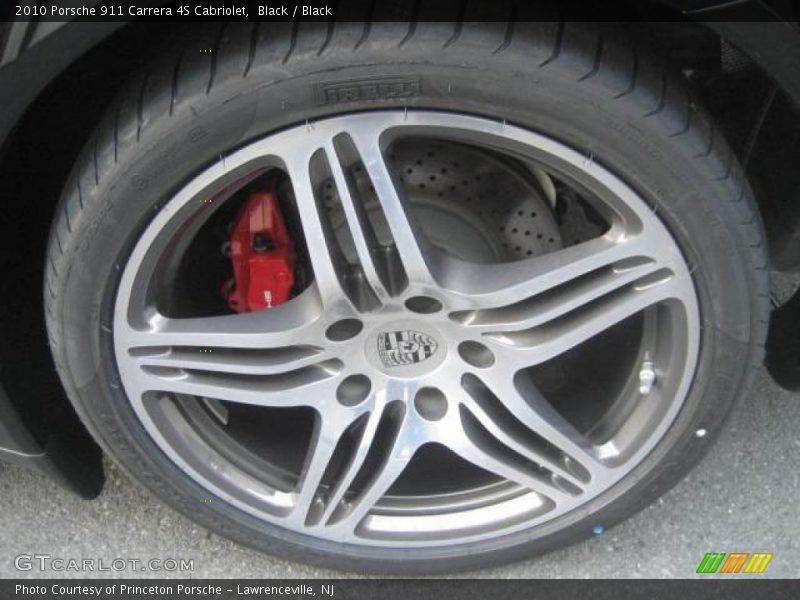Black / Black 2010 Porsche 911 Carrera 4S Cabriolet
