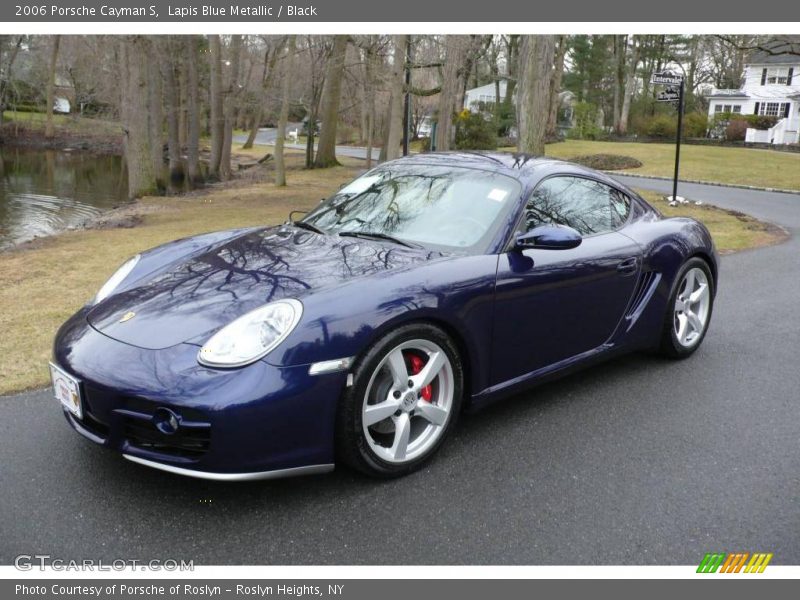 Lapis Blue Metallic / Black 2006 Porsche Cayman S