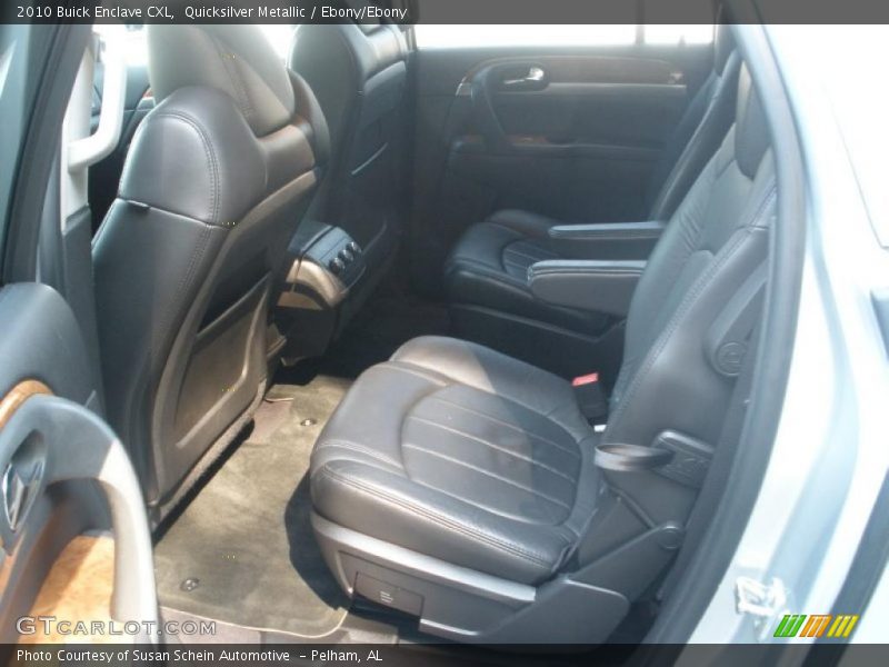 Quicksilver Metallic / Ebony/Ebony 2010 Buick Enclave CXL