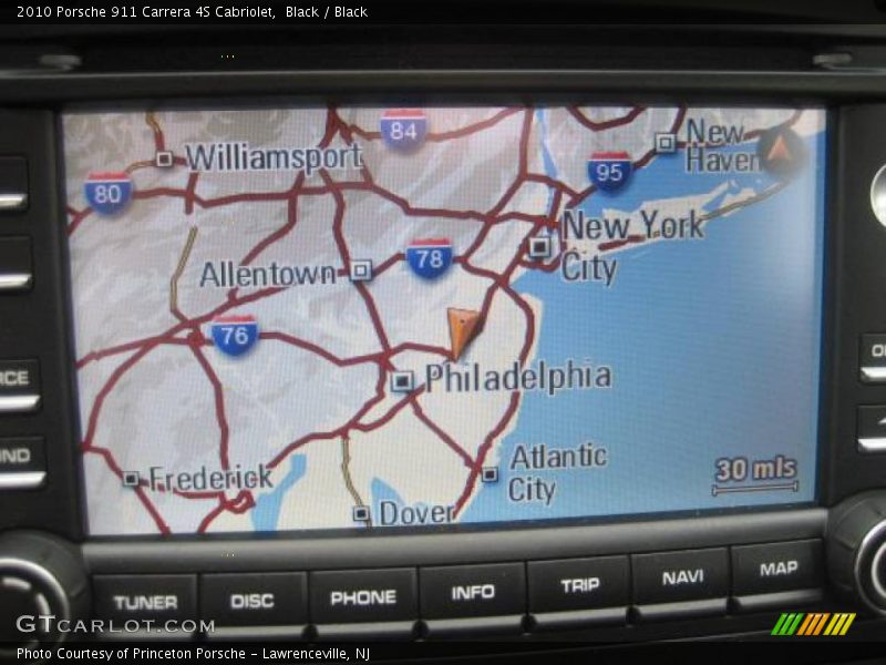 Black / Black 2010 Porsche 911 Carrera 4S Cabriolet