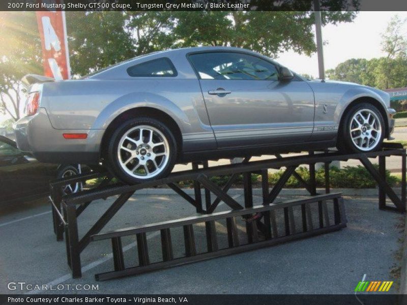 Tungsten Grey Metallic / Black Leather 2007 Ford Mustang Shelby GT500 Coupe