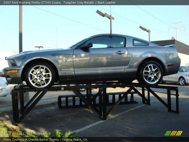 Tungsten Grey Metallic / Black Leather 2007 Ford Mustang Shelby GT500 Coupe