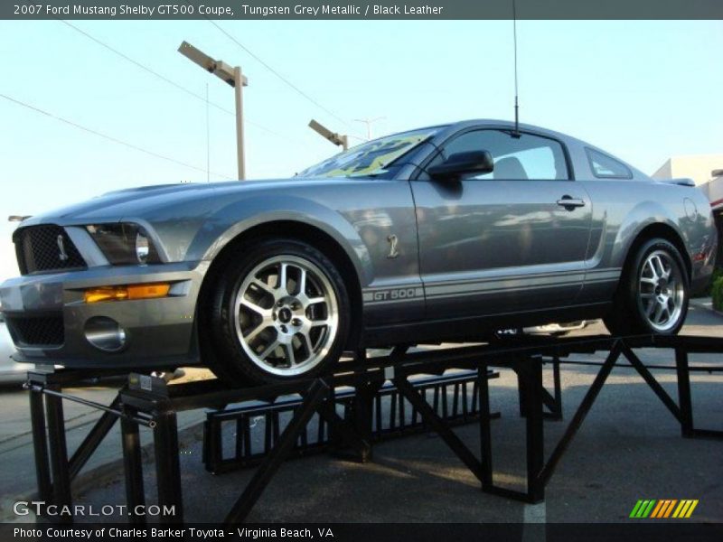 Tungsten Grey Metallic / Black Leather 2007 Ford Mustang Shelby GT500 Coupe
