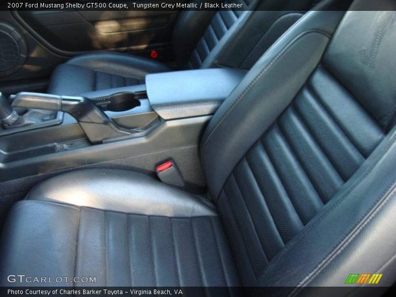 Tungsten Grey Metallic / Black Leather 2007 Ford Mustang Shelby GT500 Coupe