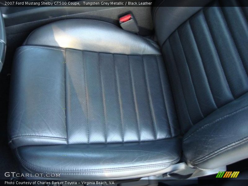 Tungsten Grey Metallic / Black Leather 2007 Ford Mustang Shelby GT500 Coupe