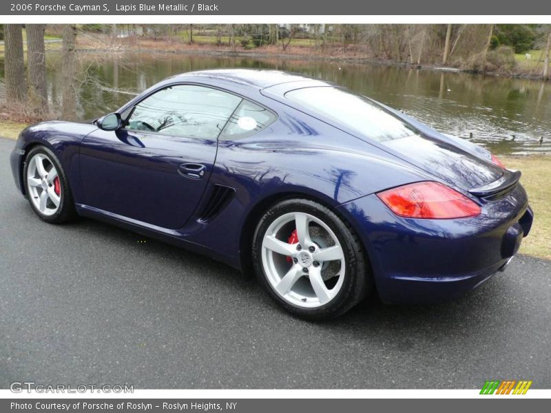 Lapis Blue Metallic / Black 2006 Porsche Cayman S