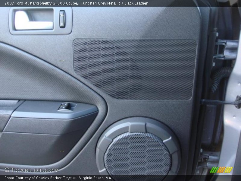 Tungsten Grey Metallic / Black Leather 2007 Ford Mustang Shelby GT500 Coupe