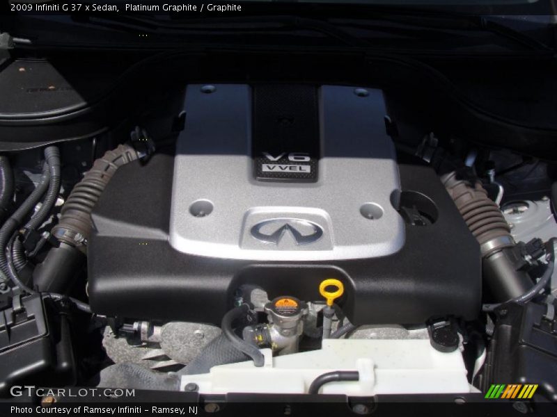 Platinum Graphite / Graphite 2009 Infiniti G 37 x Sedan