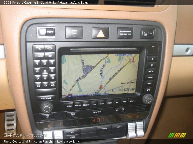 Sand White / Havanna/Sand Beige 2008 Porsche Cayenne S