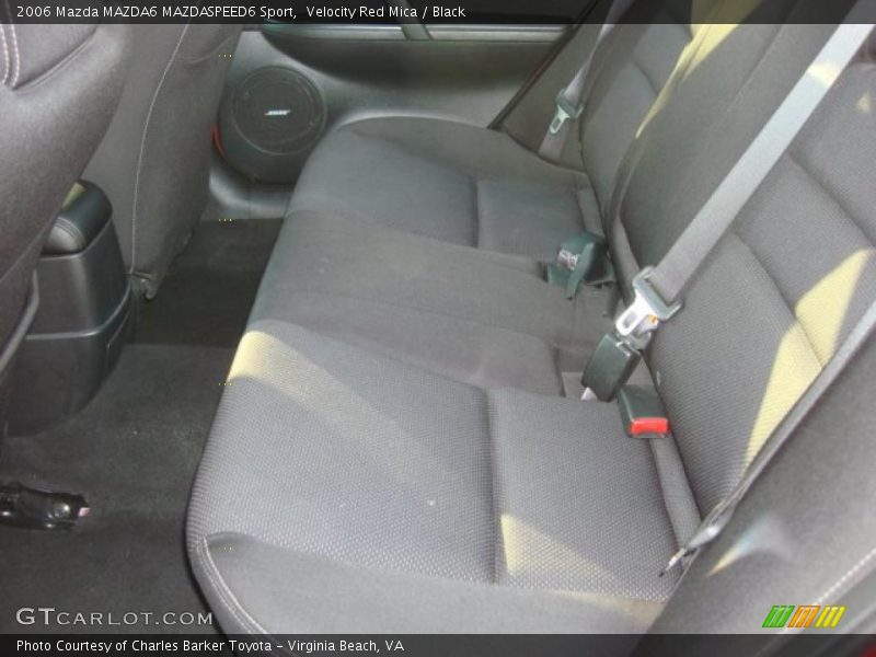 Velocity Red Mica / Black 2006 Mazda MAZDA6 MAZDASPEED6 Sport