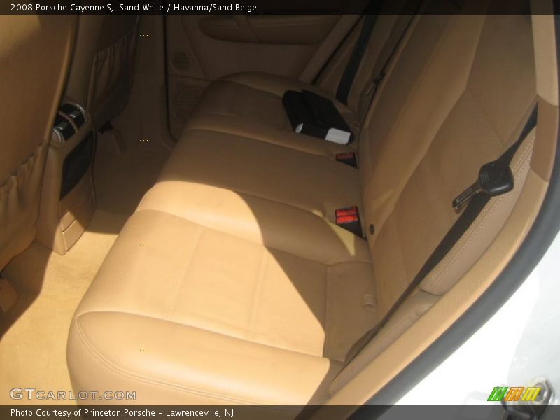 Sand White / Havanna/Sand Beige 2008 Porsche Cayenne S
