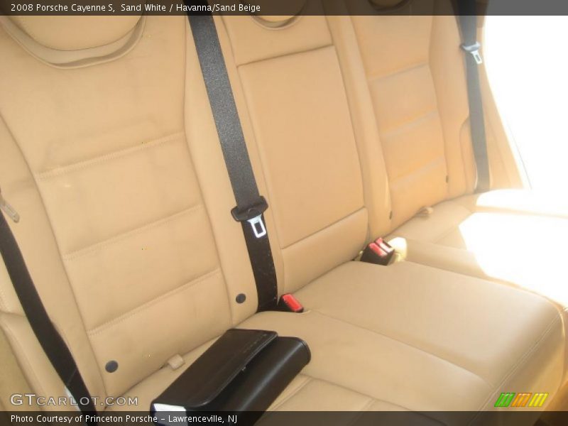 Sand White / Havanna/Sand Beige 2008 Porsche Cayenne S