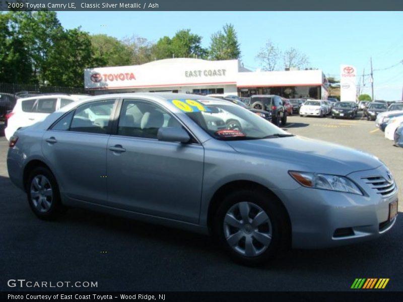 Classic Silver Metallic / Ash 2009 Toyota Camry LE