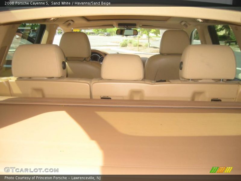 Sand White / Havanna/Sand Beige 2008 Porsche Cayenne S