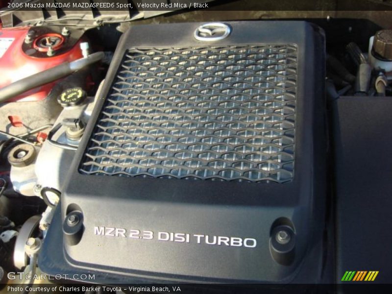 Velocity Red Mica / Black 2006 Mazda MAZDA6 MAZDASPEED6 Sport