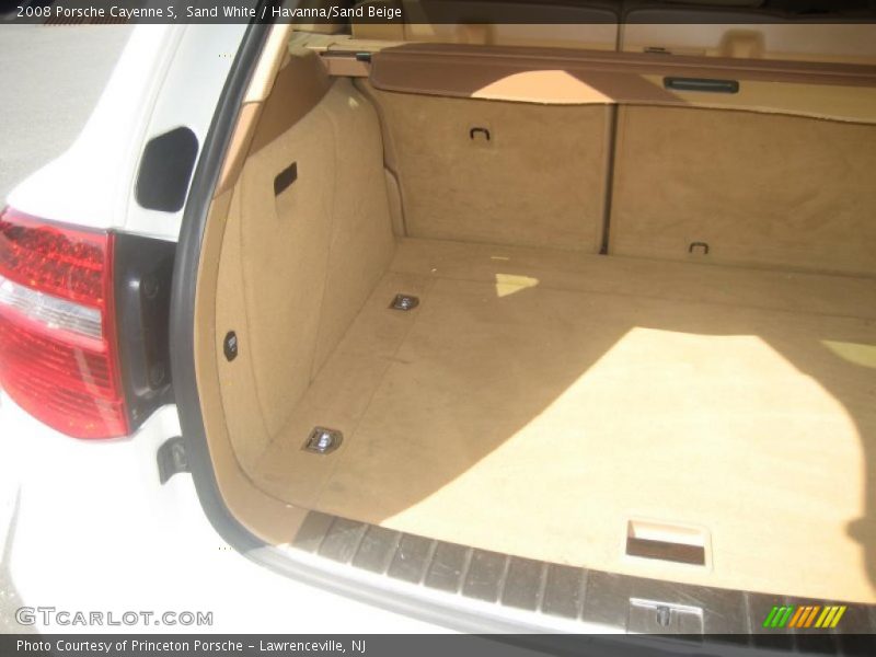 Sand White / Havanna/Sand Beige 2008 Porsche Cayenne S