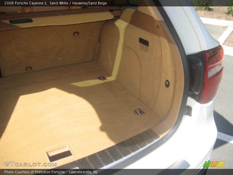 Sand White / Havanna/Sand Beige 2008 Porsche Cayenne S