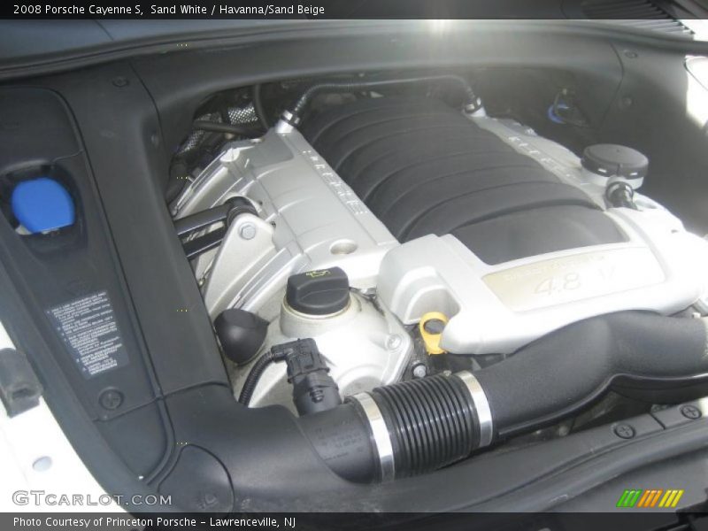 Sand White / Havanna/Sand Beige 2008 Porsche Cayenne S