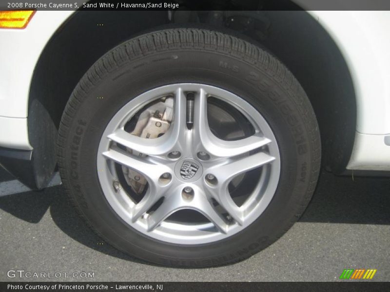 Sand White / Havanna/Sand Beige 2008 Porsche Cayenne S