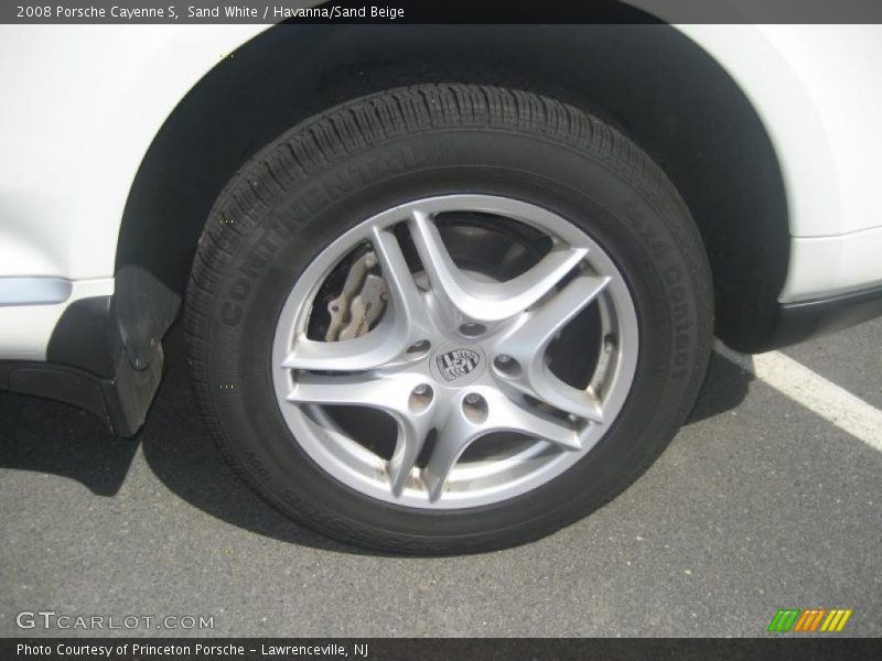 Sand White / Havanna/Sand Beige 2008 Porsche Cayenne S