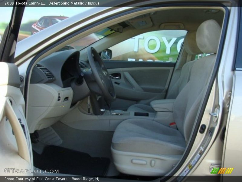 Desert Sand Metallic / Bisque 2009 Toyota Camry LE