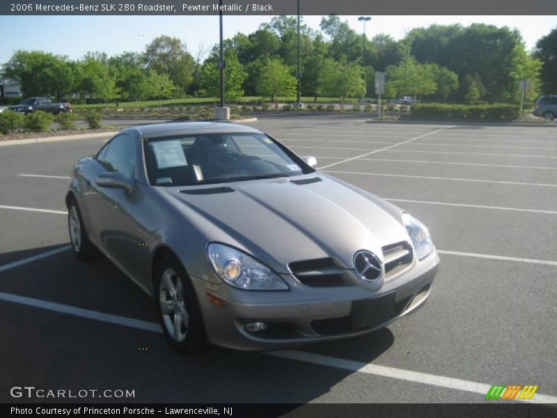 Pewter Metallic / Black 2006 Mercedes-Benz SLK 280 Roadster
