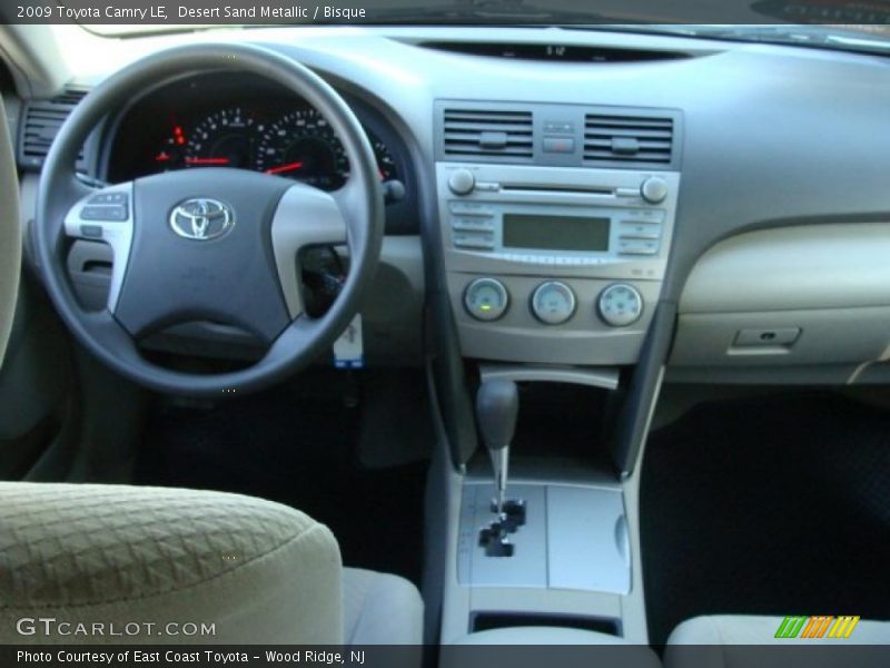 Desert Sand Metallic / Bisque 2009 Toyota Camry LE