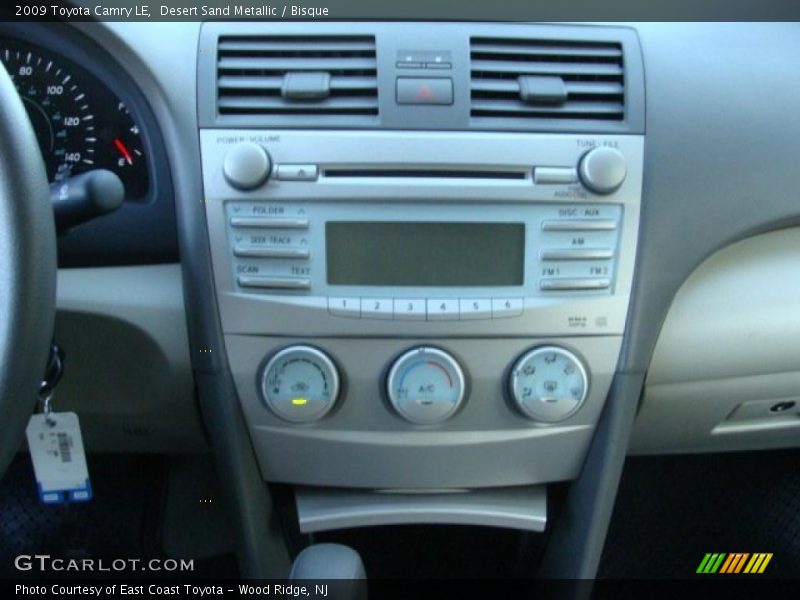 Desert Sand Metallic / Bisque 2009 Toyota Camry LE